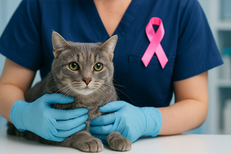 Octobre Rose : Sensibilisation au Cancer Mammaire Animal Octobre Rose : Sensibilisation au Cancer Mammaire Animal